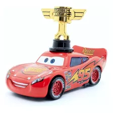 Disney Pixar Carros Relâmpago Mcqueen + Taça Copa Pistão