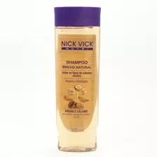 Shampoo Nick Vick Nutri Brilho Natural 300ml