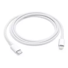 Cable Apple Usb-c A Lightning, Blanco (1 Metro)