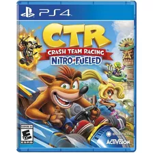 Crash Team Racing Nitro Fueled - Ps4 - Mídia Física