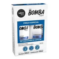 Kit Shampoo E Condicionador S.o.s Bomba Original Salon Line 200ml