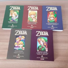 Mangá The Legend Of Zelda: Panini Coleção Completa 1 2 3 4 E 5
