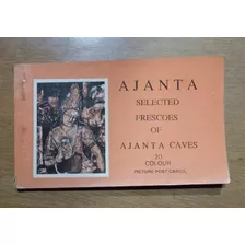 20 Postales De La Cuevas De Ajanta - India