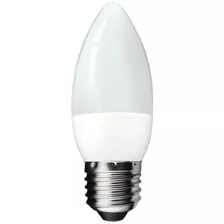 Lámpara Led Vela Velita Cálida 5 Watts E27 Glx