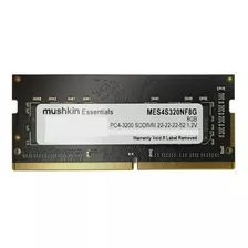 Memoria Mushkin 8gb Ddr4 Pc4 3200 Mes4s320mf8g Para Laptop