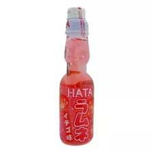 Gaseosa Ramune Sabor Frutilla 200ml Botella Viral Con Canica