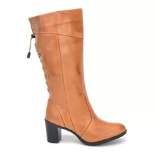  Bota De Inverno Feminino Em Couro Confortável 2000