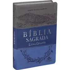 Bíblia Sagrada Letra Gigante Com Índice Almeida Revista E Atualizada