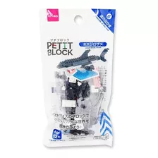 Mini Blocos De Montar Petit Block - Grande Tubarão Branco