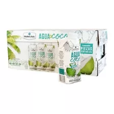 Agua De Coco Member's Mark 100% Natural 18 Piezas De 330 Ml 
