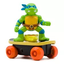 Tartarugas Ninja - Personagem Switch Kick Skaters - Leonardo