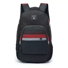 Mochila Hang Loose Espaçosa Reforçada Impermeável Escolar Cor Preto