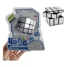 Cubo Mágico Rubik Mirror Plateado 3x3x3 Espejo