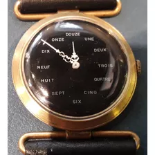Reloj Pulsera Vintage Cuerda Manual France Funcionando