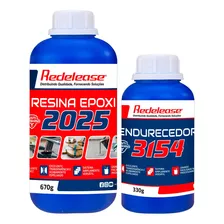 Resina 2025 Epoxi Para Fabricação De River Table Kit 1kg