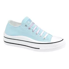 Tenis De Dama Casual Belinda Peregrin 8102 Color Azul Cielo