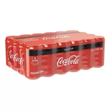 Coca Cola Sin Azúcar 24 Latas X 235 Ml