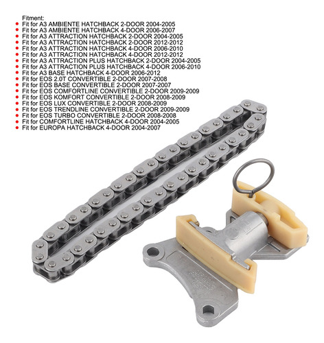 Tensor De Cadena 2.0t Audi A4 Vw Jetta 2.0t Eos Con Cadena Foto 2