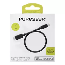 Puregear Cable Mfi C Para iPhone 13 Pro Max Mini 22cm