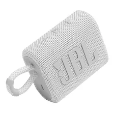 Parlante Jbl Go 3 Portátil Con Bluetooth Waterproof White