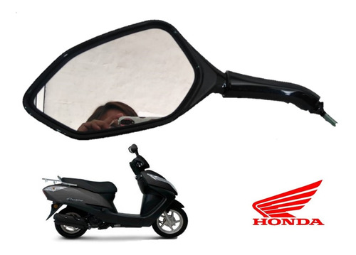 Espejos Para Honda Cruising Color Negro 100% Originales Foto 3