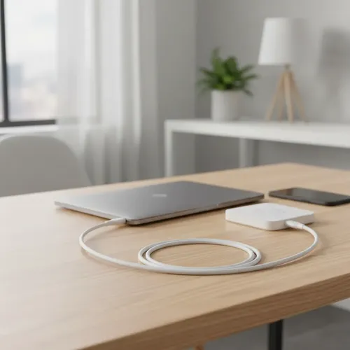 Cable Carga De Usb C A Usb C Pd 60w 1 Metro Marca Vidvie Bl Blanco
