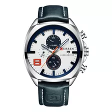 Reloj Curren 8324 Cuarzo Deportivo Casual Para Hombre