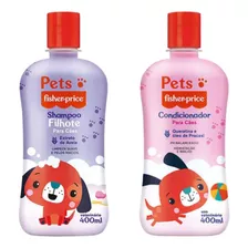 Kit Pet Shampoo E Condicionador Fisher-price Para Filhote