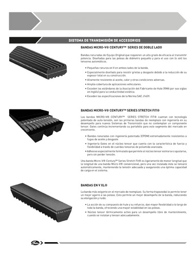 Banda Micro V Lincoln Mark Viii V8 4.6l 1995-1998 Foto 3