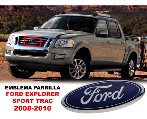 Emblema Para Parrilla Ford Explorer Sport Trac 2008-2010 Foto 2