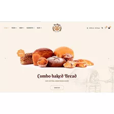 Criação E Desenvolvimento De Site Padaria Personalizado