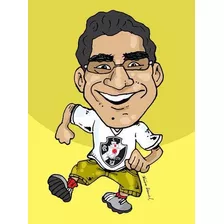 Caricaturas Com Seu Time De Futebol - Novo!