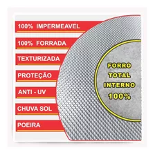 Capa Cobrir Carro Protetora Ant Uv 100% Forrada Impermeável 