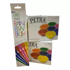 Kit Para Tintura Bowl Multicolor X7 + Cepillos Multicolor X7