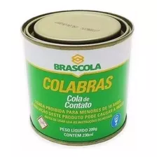 Adesivo Cola De Contato Brascola 200g Sapateiro Envio Hoje