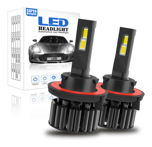 28000lm Kit De Focos Led 9008 H13 Para Ford Haz Alto Y Bajo