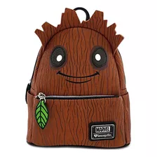 Loungefly X Marvel Groot Mini Mochila Marrón