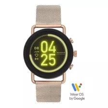 Smartwatch Skagen Falster 3 Gen 5 Para Dama Color Oro Rosa