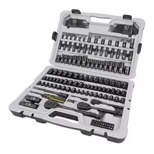 Juego De Dados Stanley 164 Piezas 1/4, 3/8, 1/2 Stmt74085