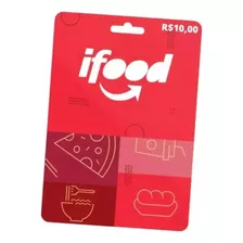 Cartão Presente Ifood 10 Reais Envio Imediato Via Chat