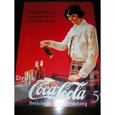 Poster Coca Cola Memorabilia Delicious And Refreshing