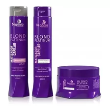 Kit Shampoo Profissional Matizador Platinum