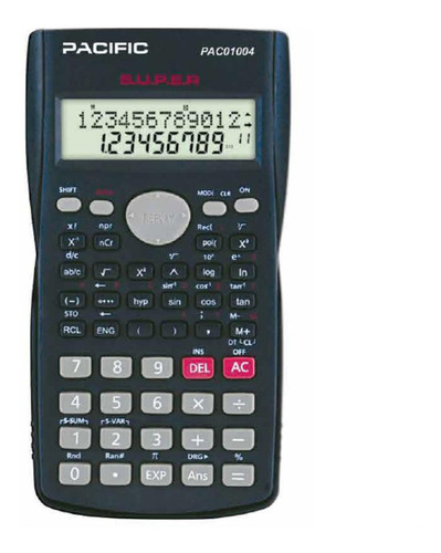 Calculadora Científica 240 Funciones Pac01004 Techcenter