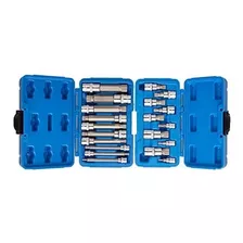 J&r Quality Tools 20 Pz. Conjunto De Zócalo De Broca Estriad