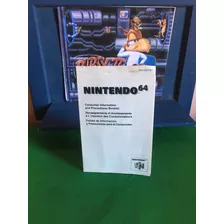 Nintendo 64 Panfleto Original Nacional