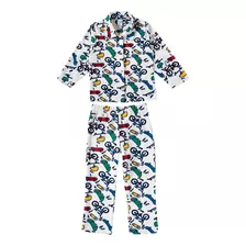 Pijama Longo Infantil Soft Tam. 4 A 10 Tip Top