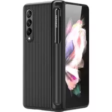 Carcasa Con Lápiz Para Galaxy Z Fold4, Negro