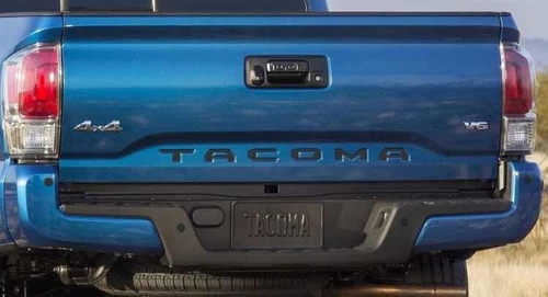 Emblema Tacoma Relieve Toyota 16-19 Negro/crom Autoadherible Foto 5