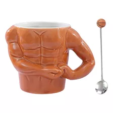 Taza De Cerámica Para Leche/café/agua Con Forma De Cuerpo Mu