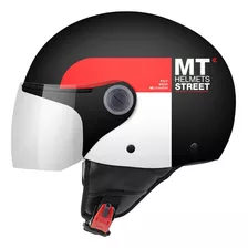 Casco Abierto Mt Para Motos, Scooter O Bici / Street Inboard